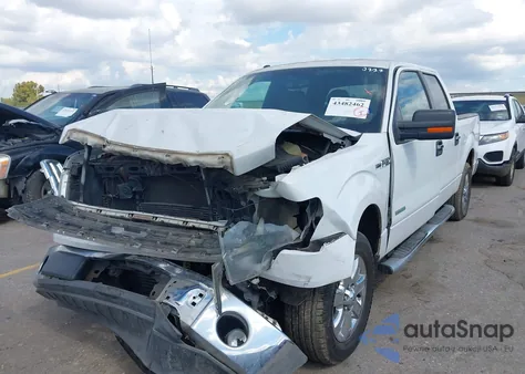 2013 Ford F-150 Xlt from USA, damaged, VIN 1FTFW1CT2DKE60727